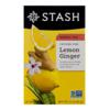 Stash Lemon Ginger Herbal Tea Bags Caffeine Free