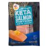 Stop & Shop Keta Salmon Portions Raw Skin On Boneless Wild Caught