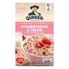 Quaker Instant Oatmeal Strawberries & Cream - 10 ct