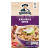 Quaker Instant Oatmeal Raisins & Spice - 10 ct