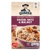 Quaker Instant Oatmeal Raisin, Date & Walnut - 10 ct