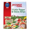 Pictwweet Farms 3 Color Pepper & Onion Strips