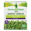 Green Giant Simply Steam Sweet Peas No Sauce