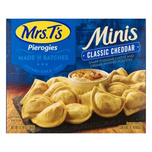 Mrs. T's Pierogies Classic Cheddar Mini - 28 ct