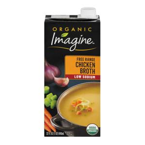 Imagine Chicken Broth Low Sodium Free Range Organic