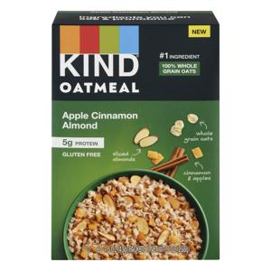 KIND Oatmeal Apple Cinnamon Almond Gluten Free - 6 ct