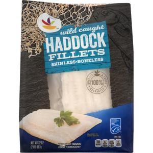 Stop & Shop Haddock Fillets Skinless Boneless Wild Caught