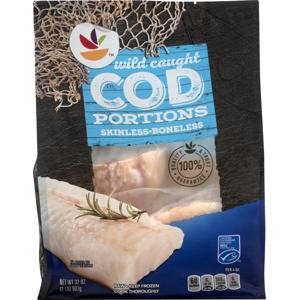 Stop & Shop Cod Portions Boneless Skinless Wild Caught