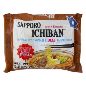 Sapporo Ichiban Japanese Style Noodles & Soup Beef