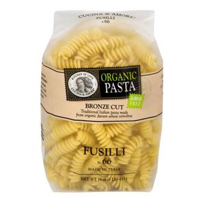 Cucina & Amore Organic Pasta Fusilli Bronze Cut GMO Free