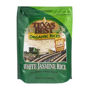 Texas Best White Jasmine Rice Gluten Free Organic