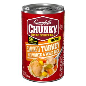 Campbell's Chunky Smoked Turkey with White & Wild Rice Soup