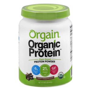 Orgain Organic Protein Powder Creamy Chocolate Fudge