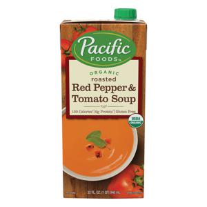 Pacific Foods Roasted Red Pepper & Tomato Soup Organic Gluten Free