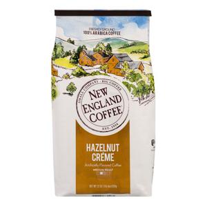 New England Medium Roast Coffee Hazelnut Creme (Ground)