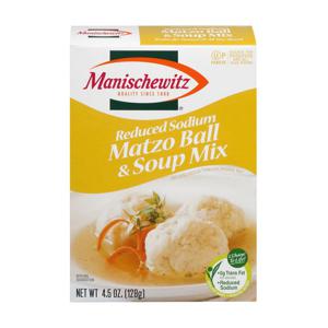 Manischewitz Matzo Ball & Soup Mix Reduced Sodium