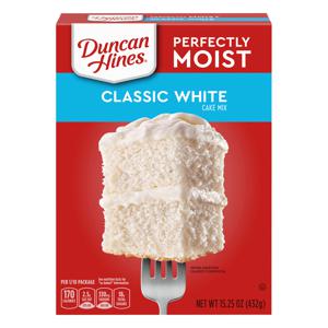 Duncan Hines Classic Cake Mix White