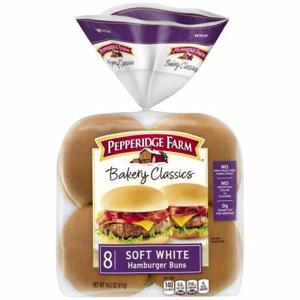 Pepperidge Farm Bakery Classics Soft White Hamburger Buns