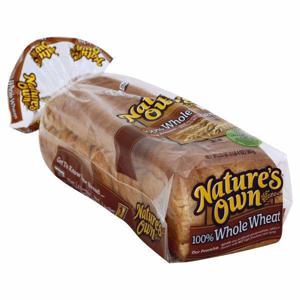 Nature's Own Bread, 100% Whole Wheat