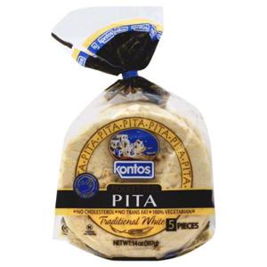 Kontos Pita, Pocket-Less, Traditional White