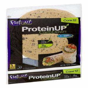 FLATOUT Flatbread, ProteinUp Carb Down, Core 12