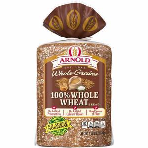 Arnold Whole Grains 100% Whole Wheat Bread