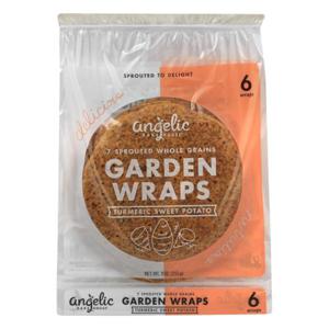 ANGELIC BAKEHOUSE Wraps, Garden, Turmeric Sweet Potato