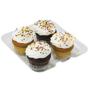 Wegmans Assorted Cupcakes, 4 Pack