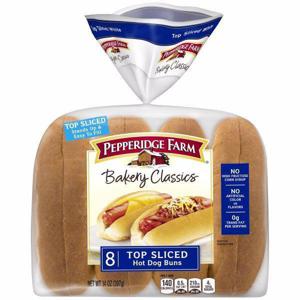 Pepperidge Farm Bakery Classics Top Sliced White Hot Dog Buns