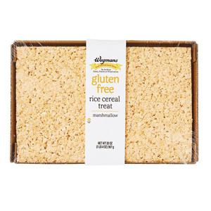 Wegmans Gluten Free Marshmallow Rice Cereal Treat