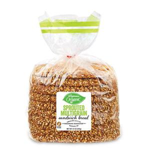 Wegmans Organic Sprouted Multigrain Sandwich Bread, Half Loaf