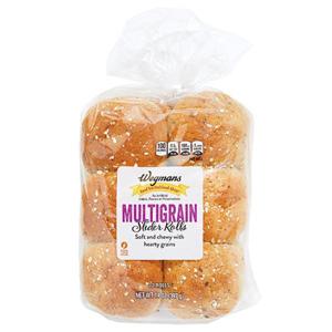 Wegmans Multigrain Slider Roll 12 pk