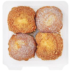 Wegmans Muffins, French Vanilla, 4 Pack