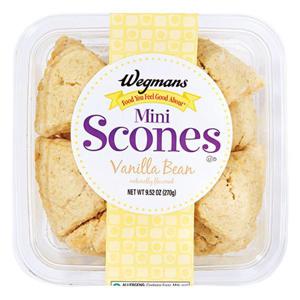 Wegmans Mini Scones, Vanilla Bean