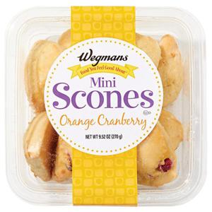 Wegmans Mini Scones, Orange Cranberry