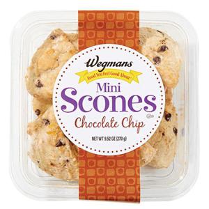 Wegmans Mini Scones, Chocolate Chip