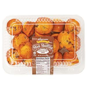 Wegmans Mini Muffins, Chocolate Chip