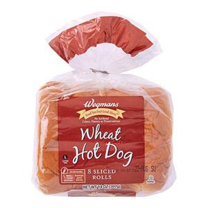 Wegmans Wheat Hot Dog Rolls, 8 Pack