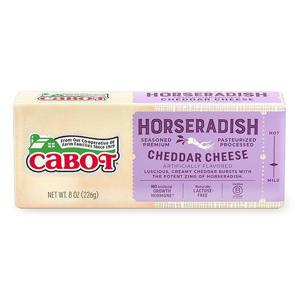 Cabot Cheese Cheese, Horseradish Cheddar Bar