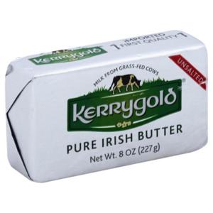 Kerrygold Butter, Pure Irish, Unsalted