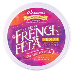 Wegmans French Feta Cheese in Brine