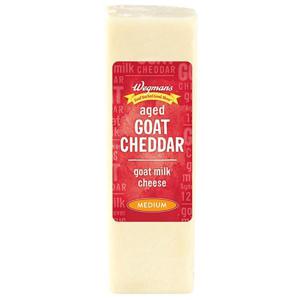 Wegmans Aged Goat Cheddar Cheese