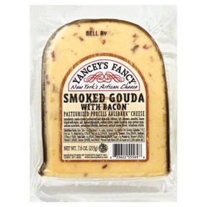 Yancey's Fancy Cheese, Pasteurized Process Aalsbruk, Smoked Gouda with Bacon