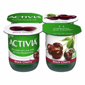 Activia Yogurt, Lowfat, Black Cherry