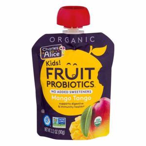 Charles & Alice Fruit Probiotics, Organic, Mango Tango, Kids