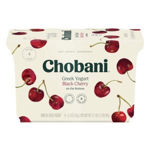 Chobani Yogurt, Greek, Non-Fat, Black Cherry, Value Pack