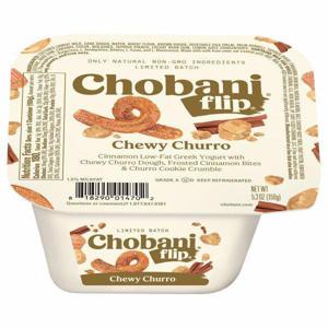 Chobani Flip Yogurt, Greek, Low-Fat, Chewy Churo