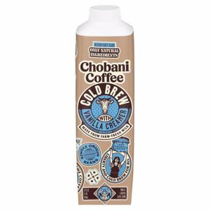 Chobani Coffee Drink, Vanilla Creamer, Cold Brew