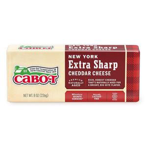 Cabot Cheese Cheese, Ny Extra Sharp White Cheddar Bar