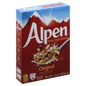 Alpen Muesli, Swiss Style, Original